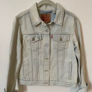 Embroidered Levis Denim Jacket